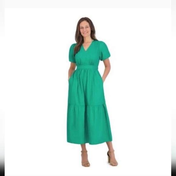 Green XXL French Connection Maxi Dress - Picture 1 of 6